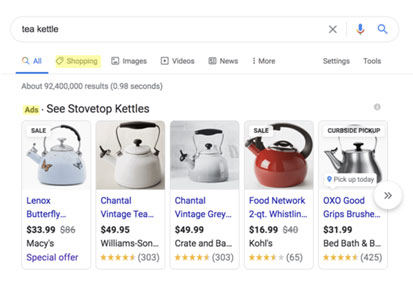 Google Shopping Management